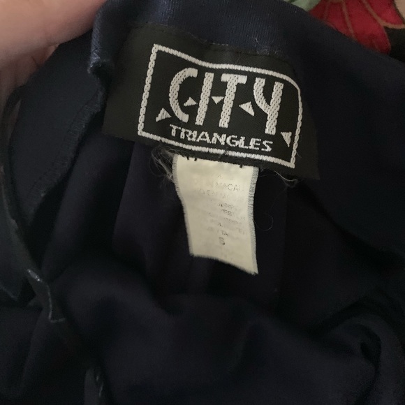 city triangles 90s vintage rose floral prom dress - Picture 7 of 8